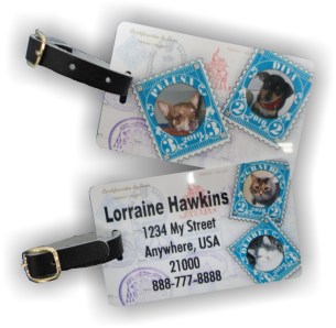 Win a PERSONALIZED LUGGAGE TAG!