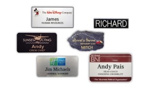 Plastic Name Tags