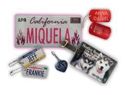 Custom key chains and other fun products from Tag UR It! Inc.