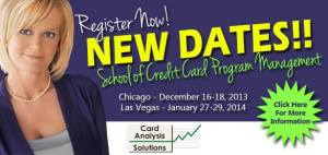 Ondine's School of Credit Card Program Management new dates announced!