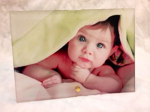 Our 5" x 7" horizontal Glass Print