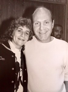Our very own Tag Team President, Catheryn (age 16), with Tim Hauser at a Manhattan Transfer concert!