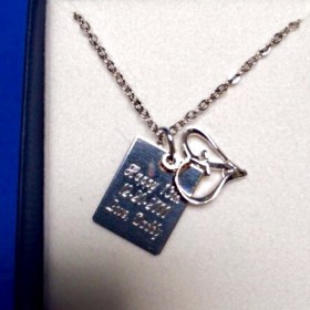 necklace personalized custom engraved